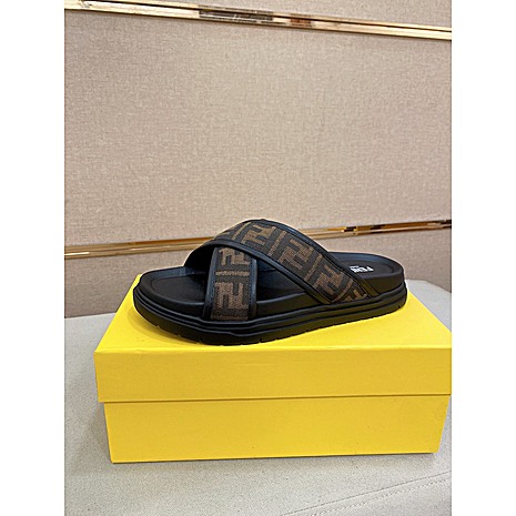Fendi shoes for Fendi Slippers for men #776516 replica