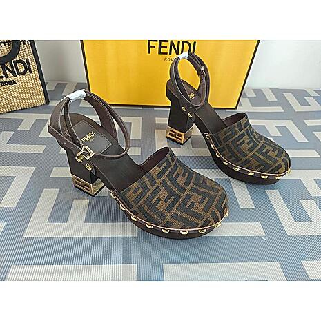Fendi 8.5cm High-heeled shoes for women #776517 replica