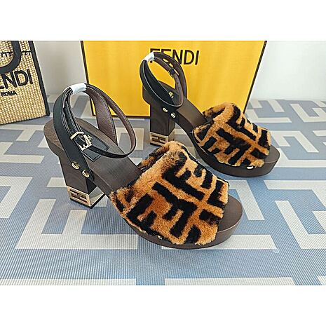 Fendi 8.5cm High-heeled shoes for women #776518 replica