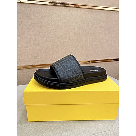 Fendi shoes for Fendi Slippers for men #776523 replica