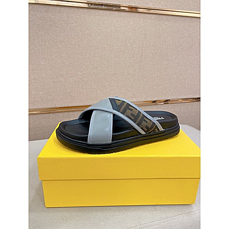 Fendi shoes for Fendi Slippers for men #776524 replica