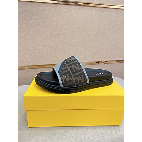 Fendi shoes for Fendi Slippers for men #776526 replica
