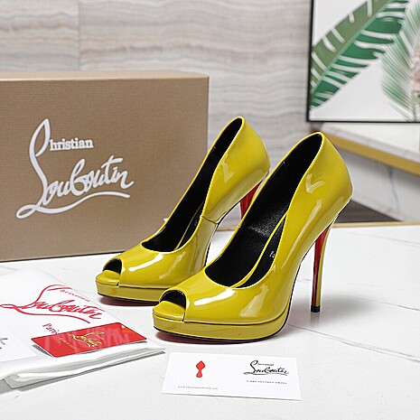 Christian Louboutin 12cm High-heeled shoes for women #776626 replica