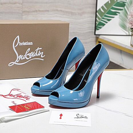 Christian Louboutin 12cm High-heeled shoes for women #776630 replica
