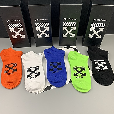 OFF WHITE Socks 5pcs sets #776765