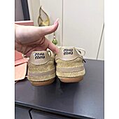 US$111.00 MiuMiu Shoes for Women #770515