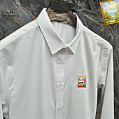 US$37.00 HERMES shirts for HERMES long sleeved shirts for men #770629