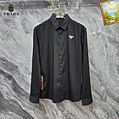 US$37.00 Prada Shirts for Prada long-sleeved shirts for men #770666
