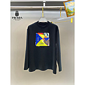 US$29.00 Prada Long-sleeved T-shirts for Men #770671