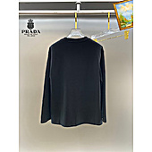 US$29.00 Prada Long-sleeved T-shirts for Men #770671