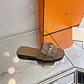 US$78.00 HERMES Shoes for HERMES slippers for women #772402