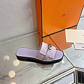 US$78.00 HERMES Shoes for HERMES slippers for women #772416