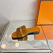 US$78.00 HERMES Shoes for HERMES slippers for women #772417