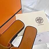 US$78.00 HERMES Shoes for HERMES slippers for women #772417