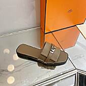 US$78.00 HERMES Shoes for HERMES slippers for women #772419