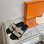 US$78.00 HERMES Shoes for HERMES slippers for women #772422