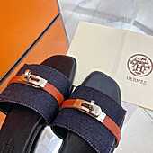 US$78.00 HERMES Shoes for HERMES slippers for women #772429