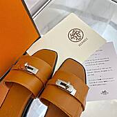 US$78.00 HERMES Shoes for HERMES slippers for women #772435