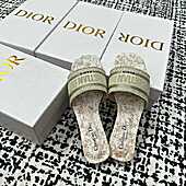 US$75.00 Dior Shoes for Dior Slippers for women #772516