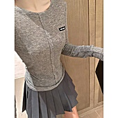US$39.00 MIUMIU Long-Sleeved T-Shirts for Women #772789