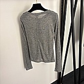 US$39.00 MIUMIU Long-Sleeved T-Shirts for Women #772789