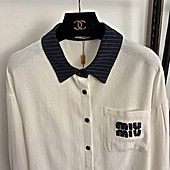 US$54.00 MIUMIU Shirts for Women's MIUMIU Long-Sleeved Shirts #772790