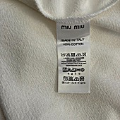 US$54.00 MIUMIU Shirts for Women's MIUMIU Long-Sleeved Shirts #772790