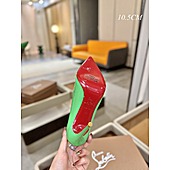 US$130.00 Christian Louboutin 10.5cm High-heeled shoes for women #772923
