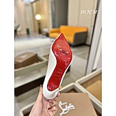 US$130.00 Christian Louboutin 10.5cm High-heeled shoes for women #772938