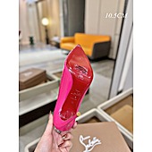 US$130.00 Christian Louboutin 10.5cm High-heeled shoes for women #772939