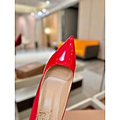 US$130.00 Christian Louboutin 10.5cm High-heeled shoes for women #772941