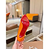 US$130.00 Christian Louboutin 10.5cm High-heeled shoes for women #772942