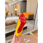 US$130.00 Christian Louboutin 10.5cm High-heeled shoes for women #772943