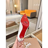 US$130.00 Christian Louboutin 8.5cm High-heeled shoes for women #772945