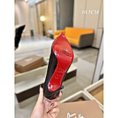 US$130.00 Christian Louboutin 10.5cm High-heeled shoes for women #772946