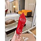 US$130.00 Christian Louboutin 6.5cm High-heeled shoes for women #772948