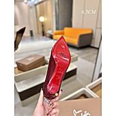 US$130.00 Christian Louboutin 6.5cm High-heeled shoes for women #772949