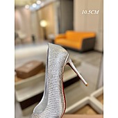 US$130.00 Christian Louboutin 10.5cm High-heeled shoes for women #772954