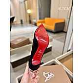 US$130.00 Christian Louboutin 10.5cm High-heeled shoes for women #772957