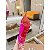 US$130.00 Christian Louboutin 10.5cm High-heeled shoes for women #772958