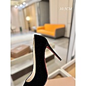 US$130.00 Christian Louboutin 10.5cm High-heeled shoes for women #772964