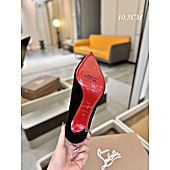 US$130.00 Christian Louboutin 10.5cm High-heeled shoes for women #772964