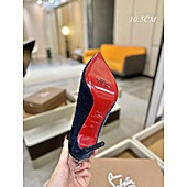 US$130.00 Christian Louboutin 10.5cm High-heeled shoes for women #772966