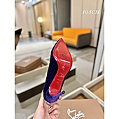 US$130.00 Christian Louboutin 10.5cm High-heeled shoes for women #772970
