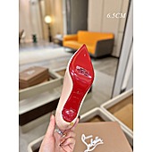 US$130.00 Christian Louboutin 6.5cm High-heeled shoes for women #772971