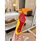 US$130.00 Christian Louboutin 6.5cm High-heeled shoes for women #772972