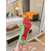 US$130.00 Christian Louboutin 6.5cm High-heeled shoes for women #772974