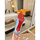 US$130.00 Christian Louboutin 6.5cm High-heeled shoes for women #772975