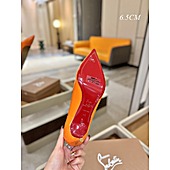 US$130.00 Christian Louboutin 6.5cm High-heeled shoes for women #772976