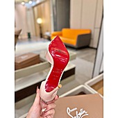 US$130.00 Christian Louboutin 10.5cm High-heeled shoes for women #772989